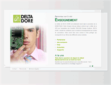 Tablet Screenshot of enseignement.deltadore.fr
